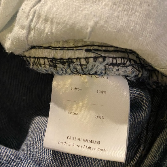 Oak + Fort mom jeans (dark blue) - Picture 8 of 8